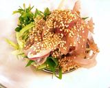 ☆ごまさば風☆ネギとイナダお刺身☆作り方4写真