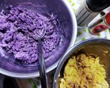 だんご粉簡単ポンデケージョ紫いもカボチャ作り方5写真