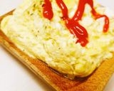 簡単！ふわとろ豆腐オムレツ作り方4写真