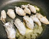 牡蠣のバター醤油ソテー作り方3写真