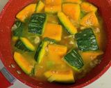 鶏ミンチでかぼちゃのそぼろ煮♪作り方4写真