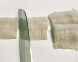 昆布だし・湯引きハモ〜いかの塩辛のっけ〜作り方3写真