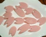 お花見✿桜と空豆の　簡単茶碗蒸し✿作り方3写真