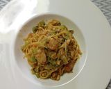 ヨウサマの減塩ブロッコリー茎のパスタ作り方7写真