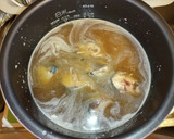 鯖缶と舞茸と三つ葉の炊き込みご飯作り方3写真