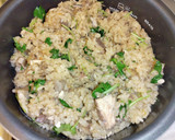 鯖缶と舞茸と三つ葉の炊き込みご飯作り方8写真