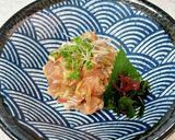 まぐろの切り落としのごま醤油麹和え作り方3写真