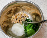 小松菜と納豆と大根おろしのポン酢和え作り方3写真