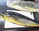 旨っ♡醤油麹＆にんにく麹でシイラの唐揚げ作り方1写真