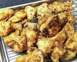 旨っ♡醤油麹＆にんにく麹でシイラの唐揚げ作り方6写真