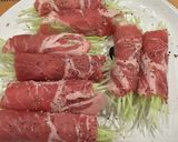 青パパイヤの肉巻き作り方2写真