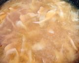 お手軽☆キャベツと舞茸の味噌汁作り方4写真