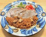 生姜焼き用の豚ロース肉でポークチャップ作り方8写真