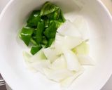 茄子椎茸ウスターピリ辛味白菜八宝回鍋肉風作り方7写真