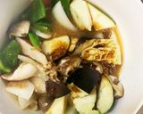 茄子椎茸ウスターピリ辛味白菜八宝回鍋肉風作り方12写真