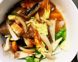 茄子椎茸簡単コク旨トマト味八宝回鍋肉風作り方12写真