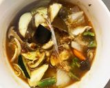 茄子椎茸ウスターピリ辛味白菜八宝回鍋肉風作り方15写真