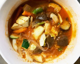 茄子椎茸簡単コク旨トマト味八宝回鍋肉風作り方15写真
