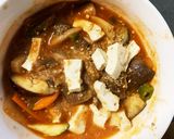 茄子椎茸簡単コク旨トマト味八宝回鍋肉風作り方16写真