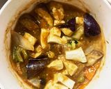 茄子椎茸ウスターピリ辛味白菜八宝回鍋肉風作り方18写真