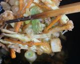 具沢山な大きなかき揚げ作り方14写真