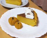 かわいい☆簡単かぼちゃチーズケーキ作り方7写真
