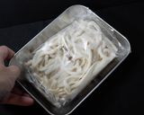 あの味をおうちで！明太釜玉うどん作り方1写真