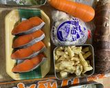 鮭と根菜の粕汁作り方1写真