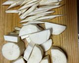 鮭と根菜の粕汁作り方4写真