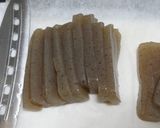 コンニャクのソース佃煮作り方1写真