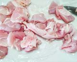 鶏もも肉★少量の油でカリカリ★唐揚げ弁当作り方1写真