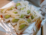 ちくわと枝豆のマヨチー焼き♡お弁当に♡