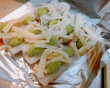 ちくわと枝豆のマヨチー焼き♡お弁当に♡作り方2写真