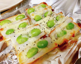 ちくわと枝豆のマヨチー焼き♡お弁当に♡作り方3写真