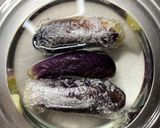 レンチン簡単！茄子と食べるよだれ鶏作り方2写真