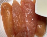 レンチン簡単！茄子と食べるよだれ鶏作り方3写真