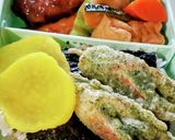 お弁当用に♪竹輪の磯辺揚げ～♡作り方3写真