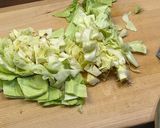 鶏肉とキャベツのナムル風作り方2写真