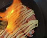 炙りカニカママヨ〜大葉を添えて作り方2写真