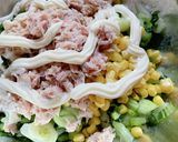 超〜簡単！チンゲンサイのツナマヨサラダ作り方3写真