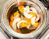 水餃子入りお味噌汁作り方2写真