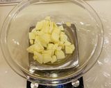 じゃがいもと玉ねぎの味噌汁　3人分作り方2写真