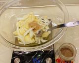 じゃがいもと玉ねぎの味噌汁　3人分作り方4写真