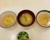 じゃがいもと玉ねぎの味噌汁　3人分作り方9写真
