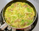 オープンオムレツ⑧♪お好み焼き風作り方8写真