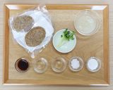 介護食　やわらかハンバーグみぞれあんかけ作り方1写真