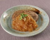 介護食　やわらかハンバーグみぞれあんかけ作り方6写真