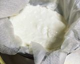 米粉バスクチーズケーキ 水切りヨーグルト作り方1写真