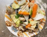 簡単オイきな粉牛丼味豚こま大根青椒肉絲風作り方12写真