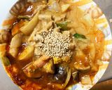 簡単オイきな粉牛丼味豚こま大根青椒肉絲風作り方17写真